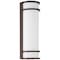 Access Lighting Cove, Dual Voltage Emergency Backup Outdoor LED Wall Mount, Bronze Finish, Acrylic Lens Acrylic 20106LEDMGEM-BRZ/ACR - alternate 7